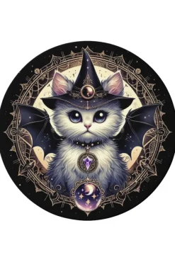 Oakhart Industries Batcat Coaster Art053