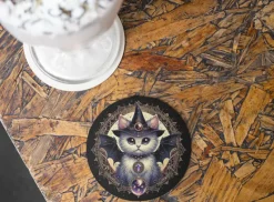 Oakhart Industries Batcat Coaster Art053