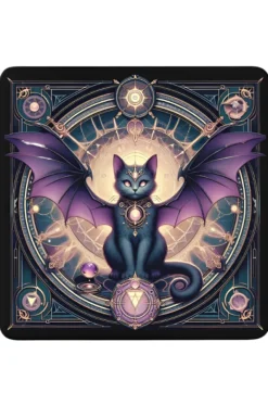 Oakhart Industries Batcat Coaster Art091
