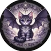 Oakhart Industries Batcat Coaster Art054