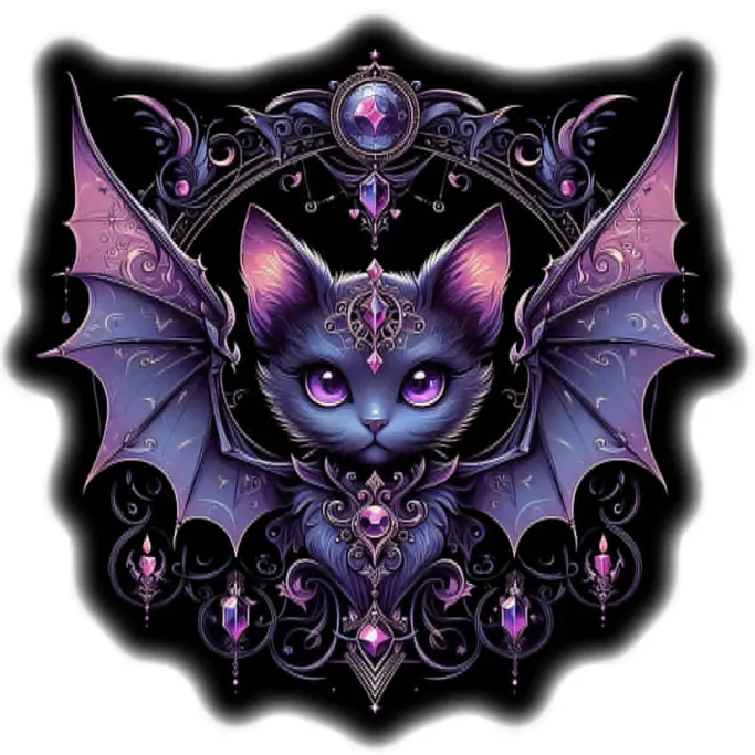 Oakhart Industries Batcat Mug Art059