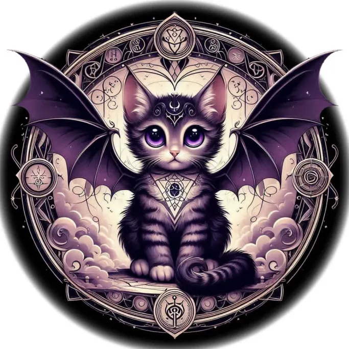 Oakhart Industries Batcat Mug Art058