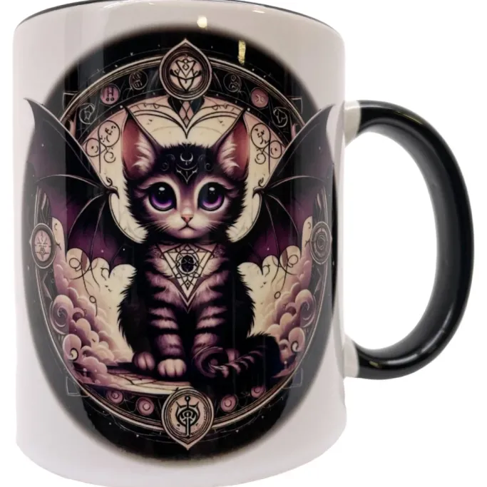 Oakhart Industries Batcat Mug Art058