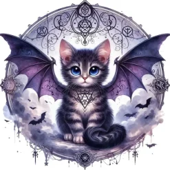 Oakhart Industries Batcat Mug Art051