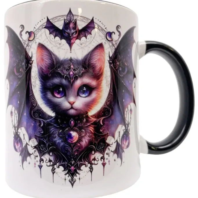 Oakhart Industries Batcat Mug Art050