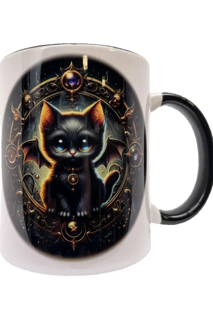 Oakhart Industries Batcat Mug Art056