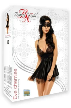 Beauty Night Eve Chemise Black