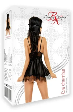 Beauty Night Eve Chemise Black