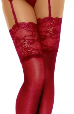 Beauty Night Romance Stockings Cherry