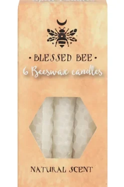 Something Different Beeswax Spell Candles Pack of 6 White
