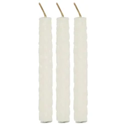 Something Different Beeswax Spell Candles Pack of 6 White