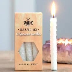 Something Different Beeswax Spell Candles Pack of 6 White
