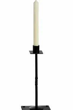 Way of the Warrior Black Castle Wrought Candle Holder
