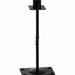 Way of the Warrior Black Castle Wrought Candle Holder