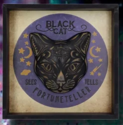 Nemesis Now Black Cat Fortune Teller