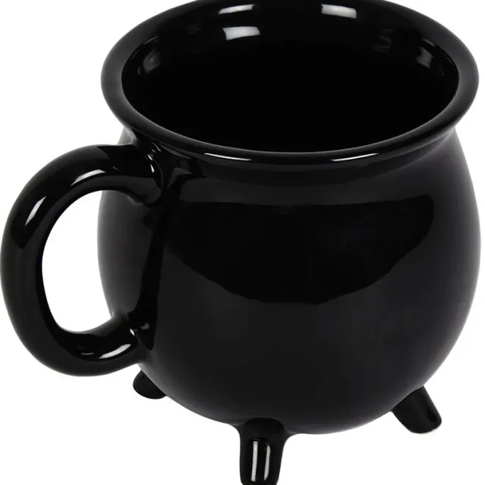 Something Different Black Cauldron Mug