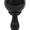 Something Different Black Crystal Ball on Stand Small