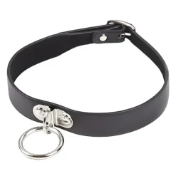 Gothic Collars Black Gothic Collar with Ring