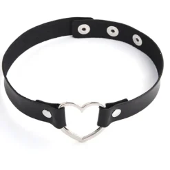 Gothic Collars Black Gothic Heart Choker