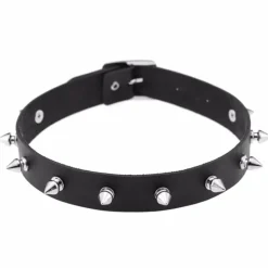 Gothic Collars Black Gothic Spike Collar