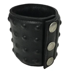Angel Clothing Black Leather Studded Wrist Cuff
