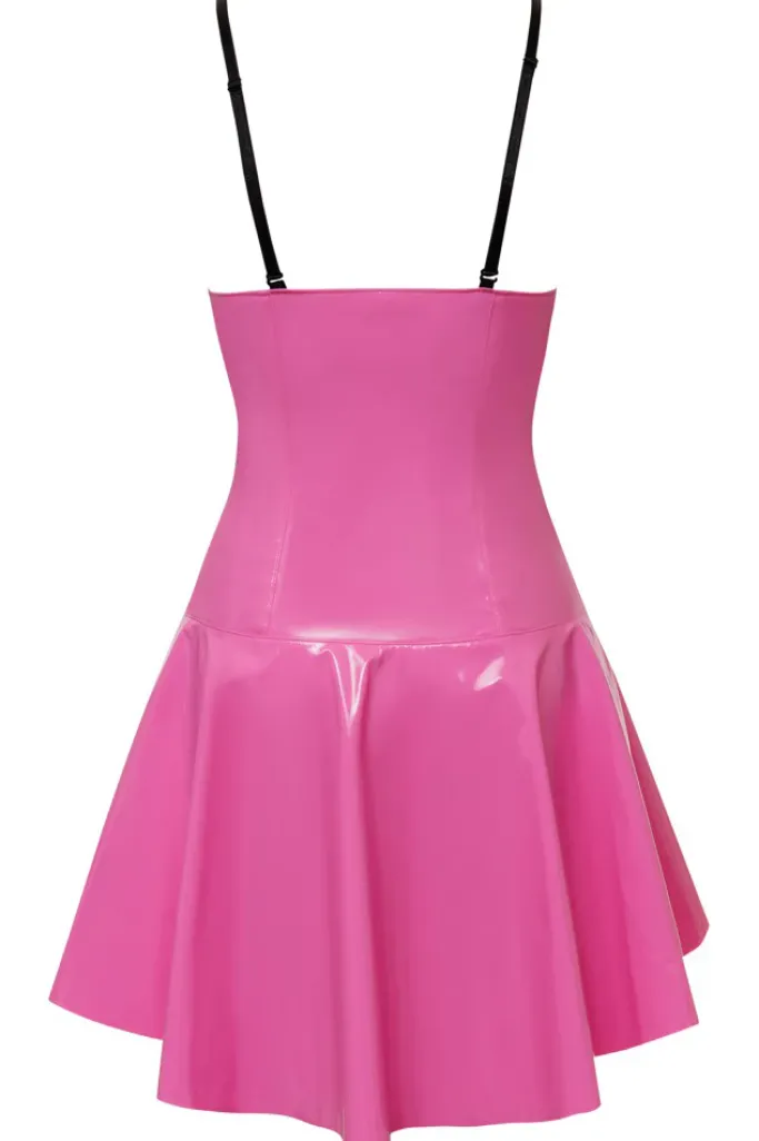 Black Level Pink Vinyl Dress
