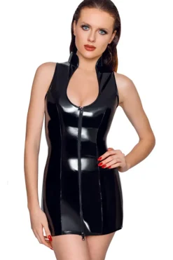 Black Level Vinyl Dress