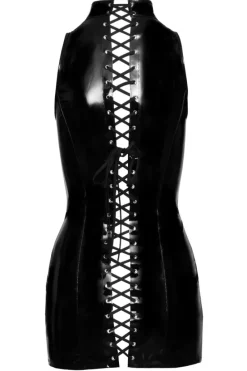 Black Level Vinyl Dress