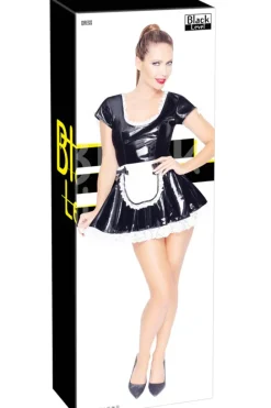 Black Level Vinyl French Maid Costume