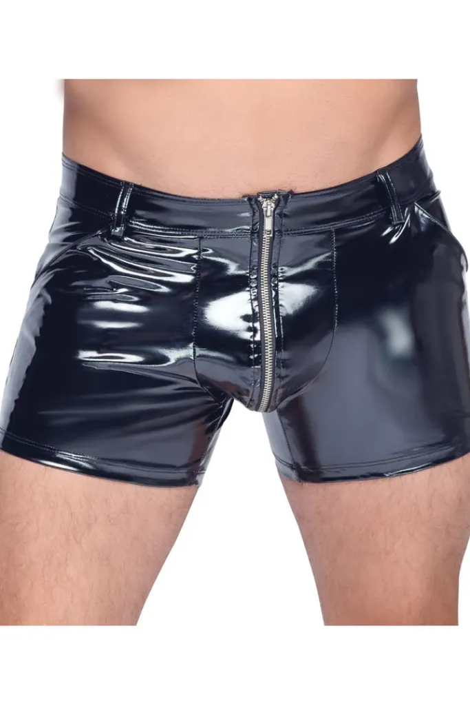 Black Level Vinyl Shorts