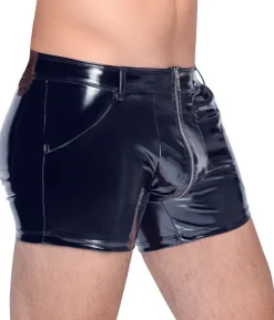 Black Level Vinyl Shorts