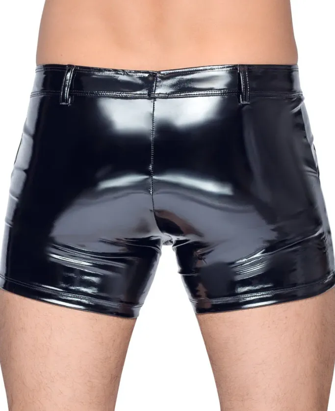 Black Level Vinyl Shorts
