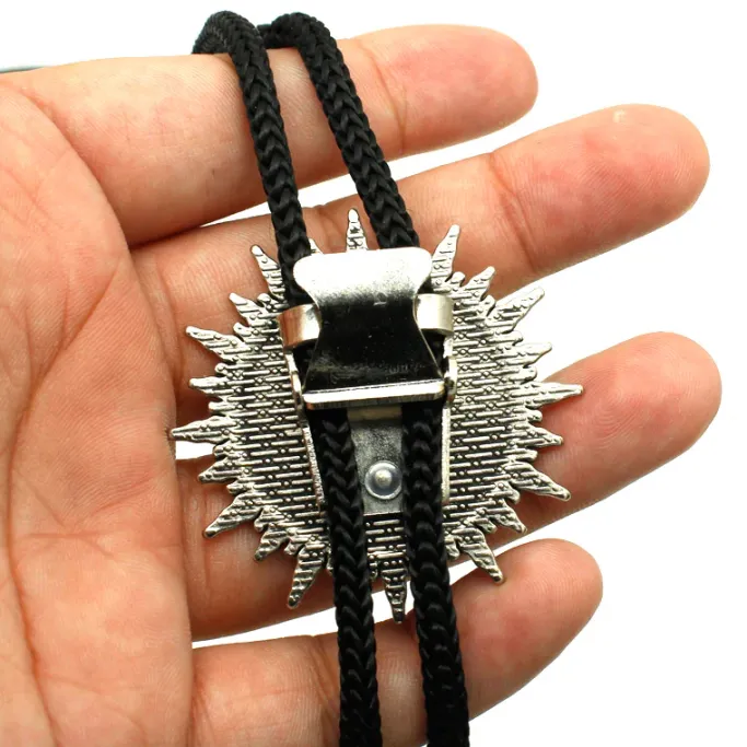 Gothic and Steampunk Jewellery Black Magic Bootlace Tie