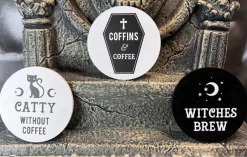 Something Different Black Magic Witchy Coasters