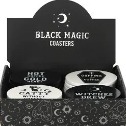 Something Different Black Magic Witchy Coasters