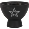 Something Different Black Pentagram Cleansing Bowl