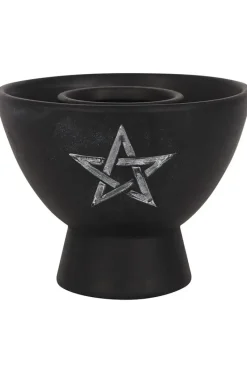 Something Different Black Pentagram Cleansing Bowl