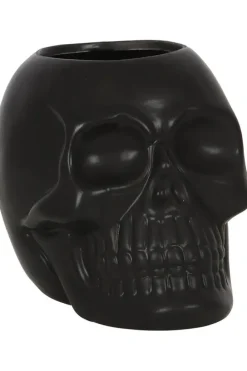 Something Different Black Skull Toothbrush Holder