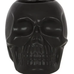 Something Different Black Skull Toothbrush Holder