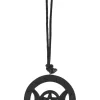 Something Different Black Wooden Hanging Triple Moon