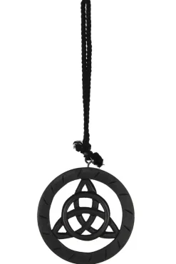 Something Different Black Wooden Hanging Triquetra