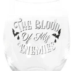 Something Different Blood Of My Enemies Stemless Wine Glass