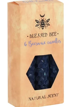 Something Different Blue Beeswax Spell Candles