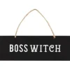 Something Different Boss Witch Wall Sign 20cm