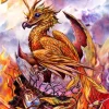 Eastgate Briar Birthday Phoenix Birthday Card