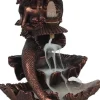 Something Different Bronze Effect Mermaid Backflow Incense Burner