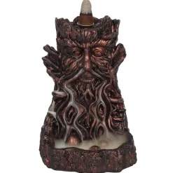 Something Different Bronze Effect Tree Man Backflow Incense Burner