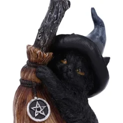 Nemesis Now Broom Guard Witches Cat