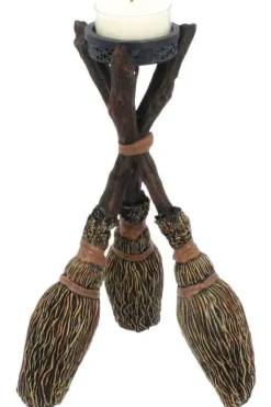 Nemesis Now Broomstick Tea Light Holder