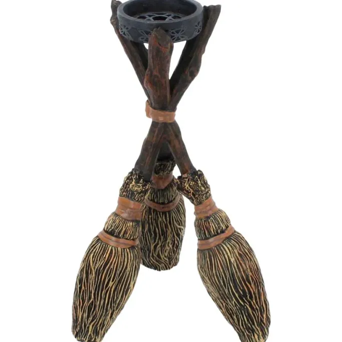 Nemesis Now Broomstick Tea Light Holder
